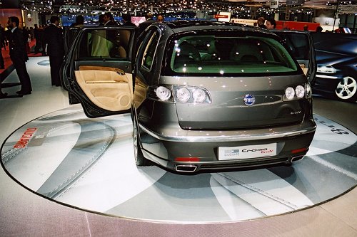 Fiat Croma 8V on the Giugiaro stand