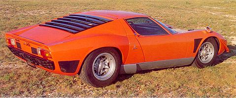 Lamborghini Jota - a factory built replica