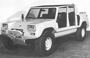 Lamborghini LM001 at the Geneva Show in 1981