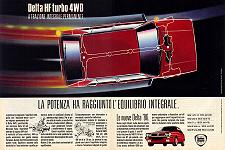 Lancia Delta Advertisement