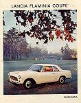 Lancia Flaminia Coupe Advertisement