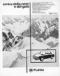 Lancia Flavia Advertisement