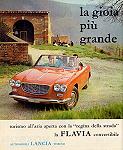 Lancia Flavia Advertisement