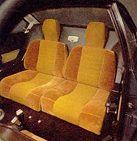 Lancia Beta Coup interior (1975)
