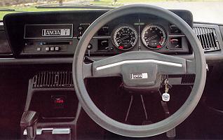 Lancia Gamma instrumentation