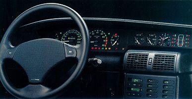 Lancia Delta dashboard