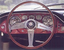 Maserati 3500GT cockpit