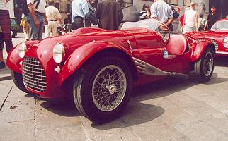 Ermini waiting for scrutineering