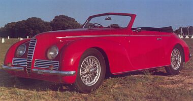 Alfa Romeo 6C2500 Sport Cabriolet by Touring (1942)