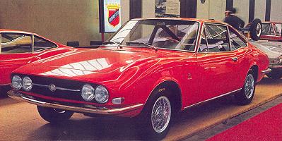 Moretti 124 Coupe (2+2 version at the Geneva Motorshow of 1967)