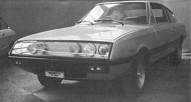 Moretti Fiat 132 Coupe (Geneva 1973)