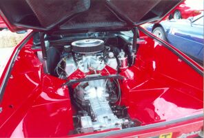 De Tomaso Pantera engine bay