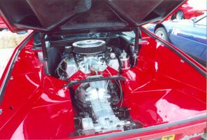 De Tomaso Pantera engine bay