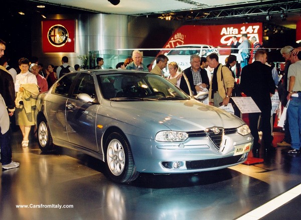 Alfa Romeo 156 at the Paris Motorshow