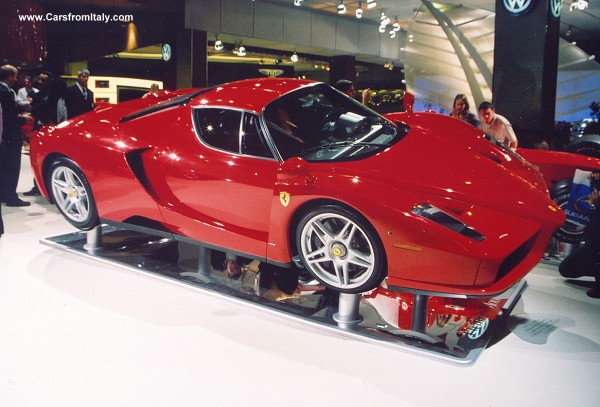 Ferrari Enzo at the Paris Motorshow launch