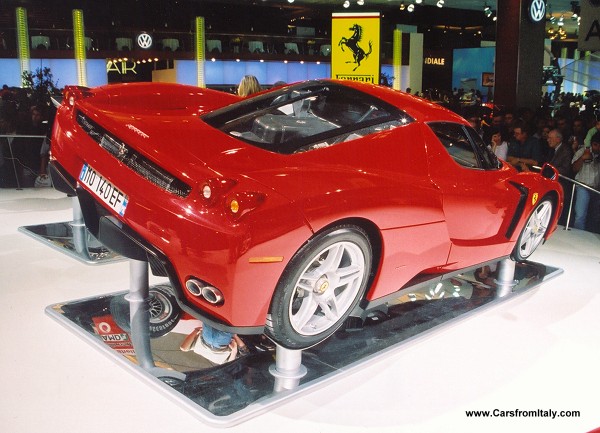 Ferrari Enzo at the Paris Motorshow launch