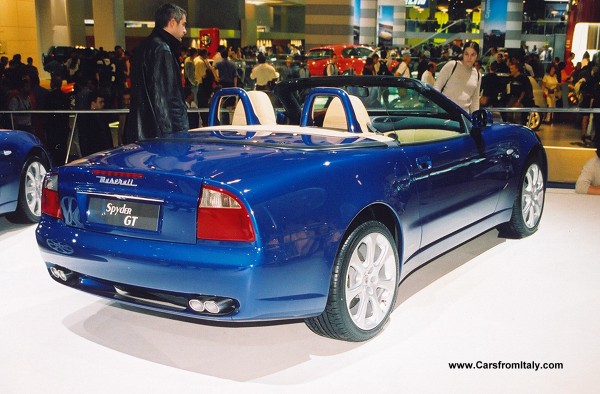 Maserati Spyder at the Paris Motorshow