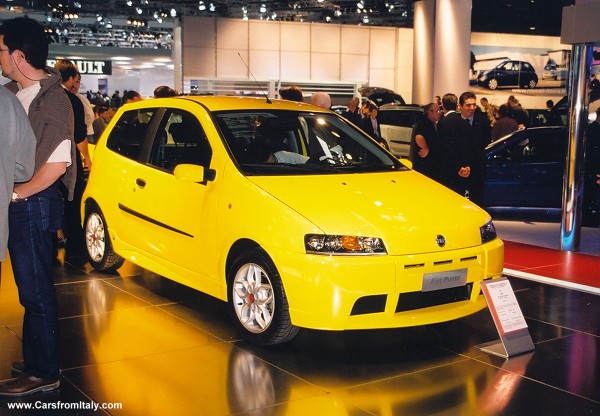 Fiat Punto at the Paris Motorshow