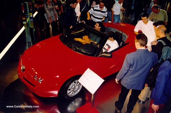 Alfa Romeo Spider at the Paris Motorshow