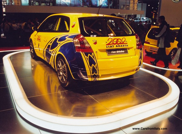 Fiat Stilo Abarth Rally at the Paris Motorshow