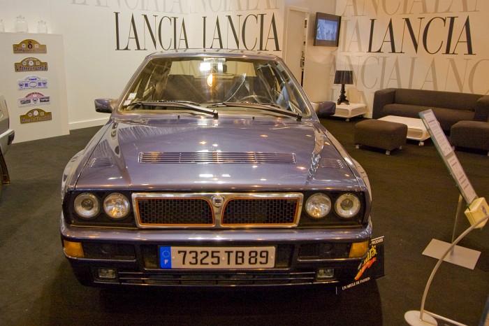 Lancia integrale at Retromobile Paris 2008