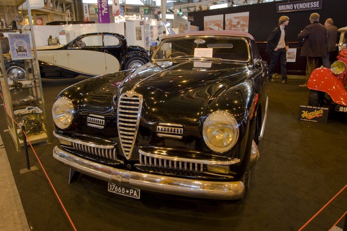 Alfa Romeo at Retromobile Paris 2008