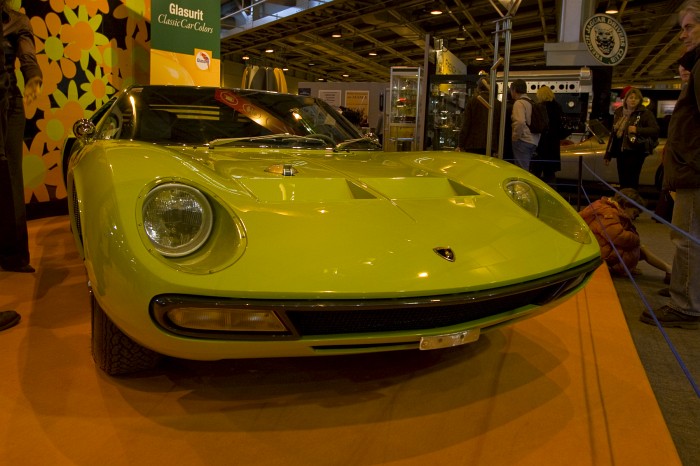 Lamborghini Miura at Retromobile Paris 2008