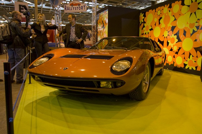 Lamborghini Miura at Retromobile Paris 2008