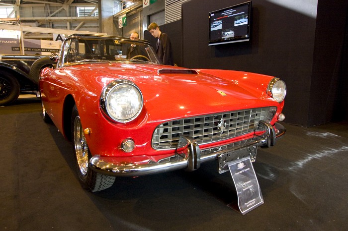 Ferrari 250GT Cabriolet at Retromobile Paris 2008