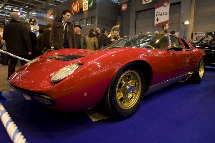 Lamborghini Miura at Retromobile Paris 2008