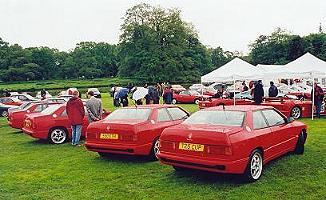 Numerous Maserati Ghibli Cup cars