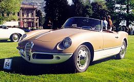 Alfa Romeo Giulietta Spider Prototype (Bertone) - Click for larger image